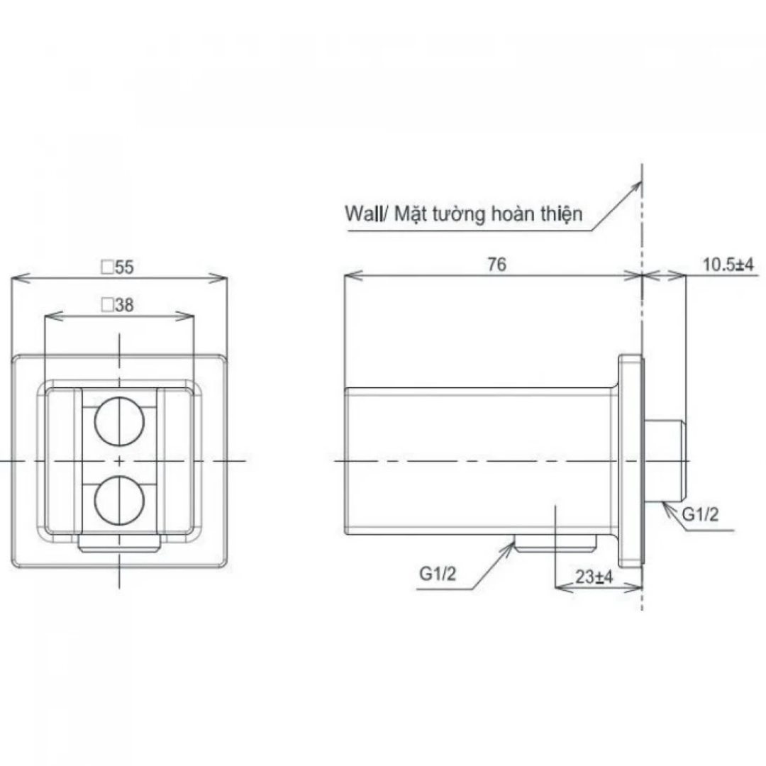 ban-ve-cut-noi-tuong-toto-tbw08010a-bfg Bản vẽ kích thước cút nối TBW08010A-BFG TOTO