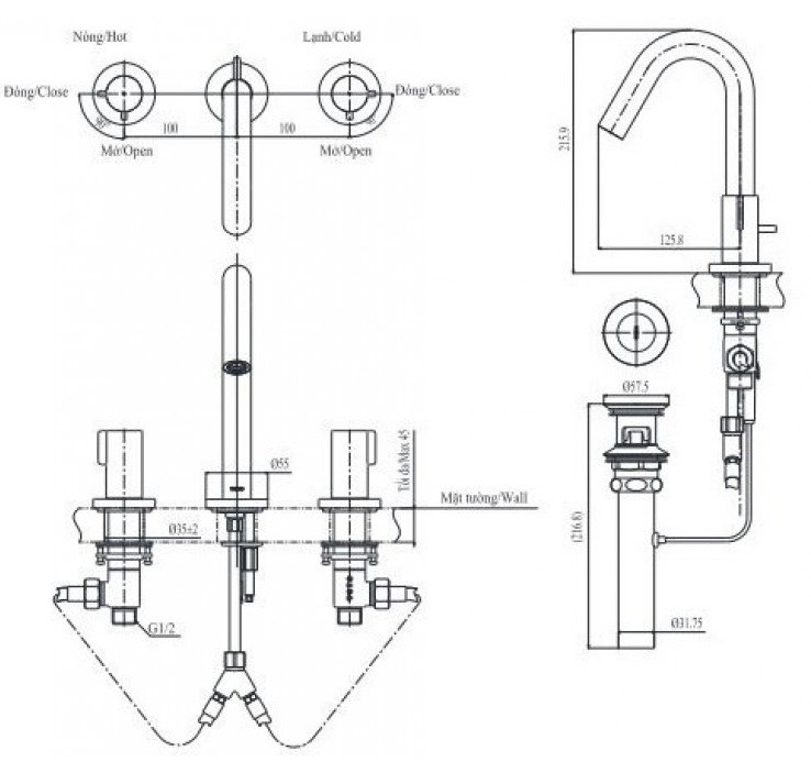 ban-ve-voi-lavabo-toto-tlg10201ba-pfg Bản vẽ vòi gắn chậu lavabo TOTO TLG10201BA#PFG