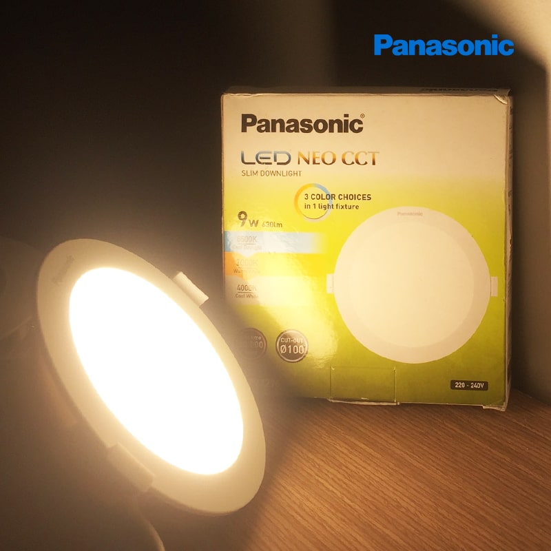 Đèn LED Âm Trần Panasonic Neo Slim Tròn 15W 3 Chế Độ | NNP74476 - Ảnh 6