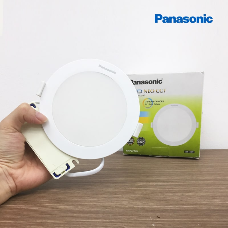 Đèn LED Âm Trần Panasonic Neo Slim Tròn 9W 3 Chế Độ | NNP72276