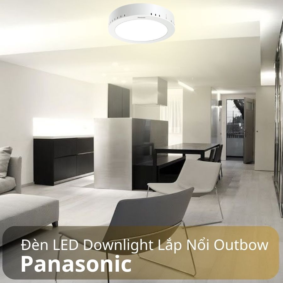 Panasonic - Đèn LED Ốp Trần Nổi Tròn 6W | NNNC7632088 / NNNC7633088 / NNNC7637088