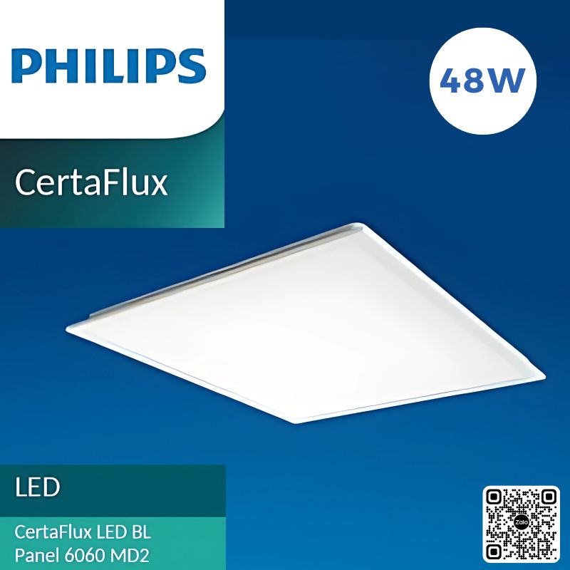 den-led-panel-philips-rc001b-certaflux-tuyetlights-65 Đèn LED Panel Philips CertaFlux LED Panel 6060 MD2 48W