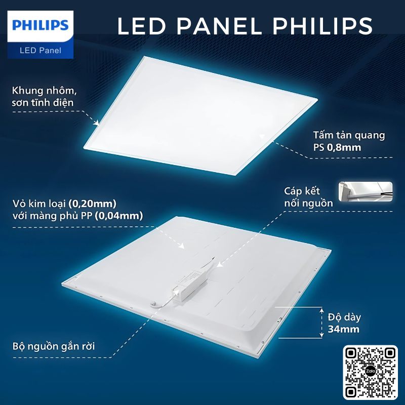 Đèn LED Panel Philips 600x600 - 42W