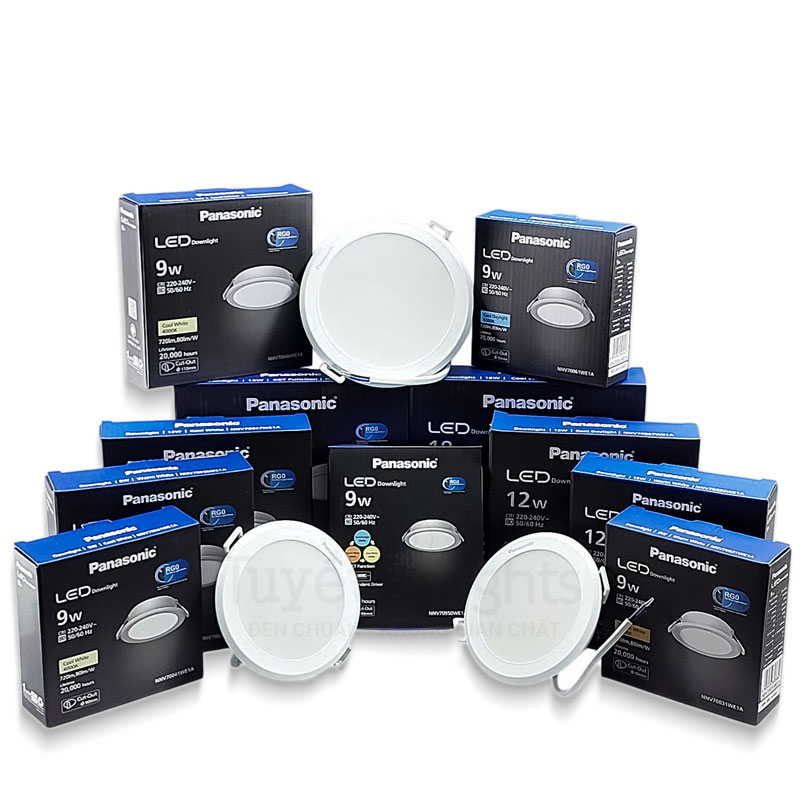 Đèn LED Âm Trần Panasonic DN 2G Tròn / NNV70067WE1A Ø125 12W - Ảnh 13