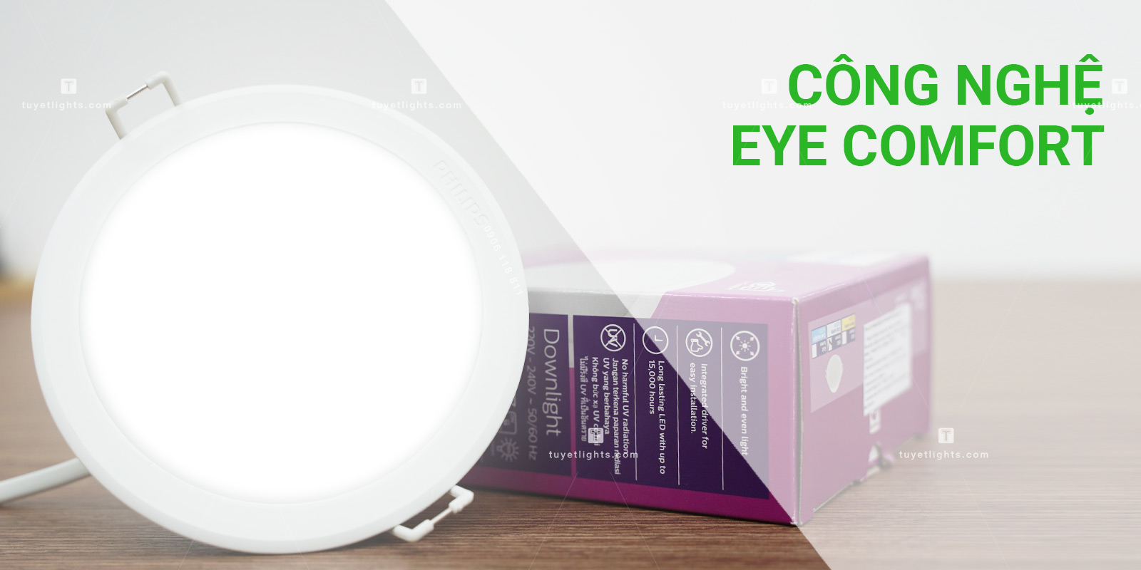 Công nghệ ánh sáng: Eye Comfort