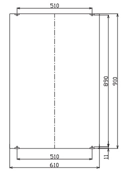 kich-thuoc-guong-kf-6090va Bản vẽ kích thước gương Inax KF-6090VA