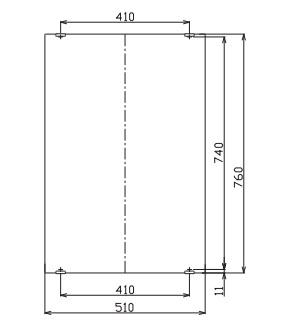 kich-thuoc-guong-kf5075va Bản vẽ kích thước gương Inax KF-5075VA