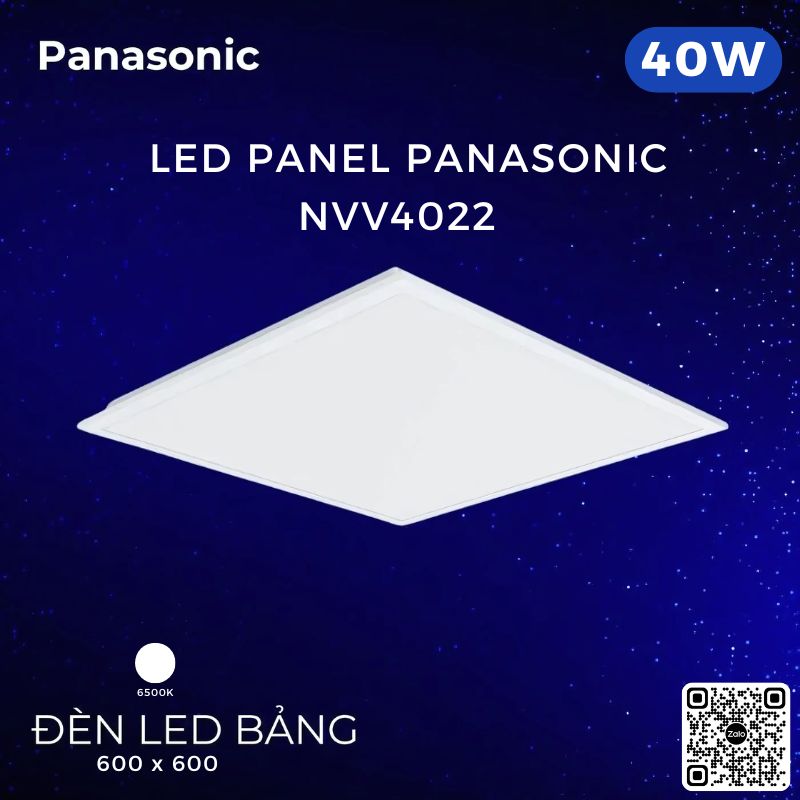 led20panel20panasonic20nnfc70520nnv402220tuyetlights2011 Đèn LED panel Panasonic NVV4022 40W ánh sáng trắng 6500K kích thước 600x600
