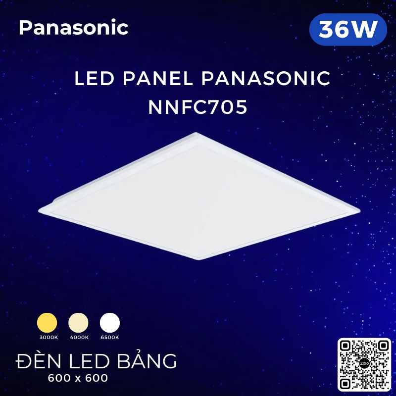 led20panel20panasonic20nnfc70520nnv402220tuyetlights2012 Đèn LED Panel Panasonic 600x600 NNFC7050088 / NNFC7055088 / NNFC7056088