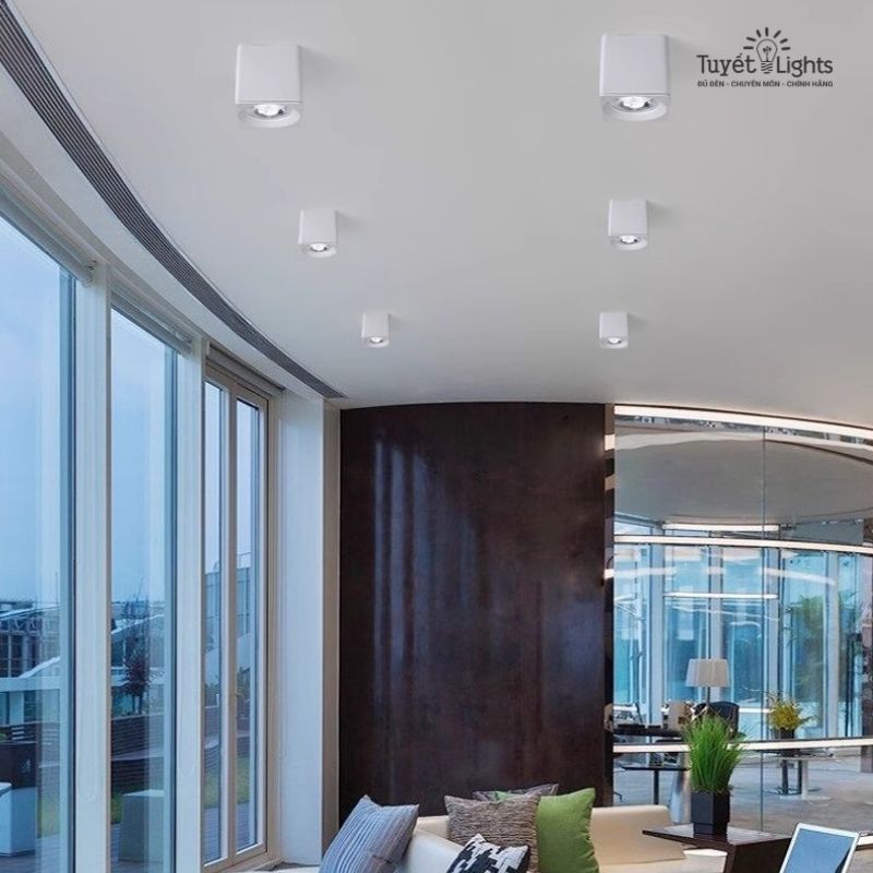 Đèn Lon Nổi Vuông 30W | LN-134 / LN-138 Euroto