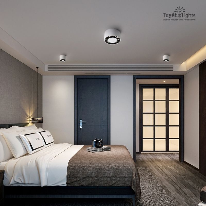 Đèn Lon Nổi Tròn 20W Ánh Sáng 2 Màu | LN-173 Euroto