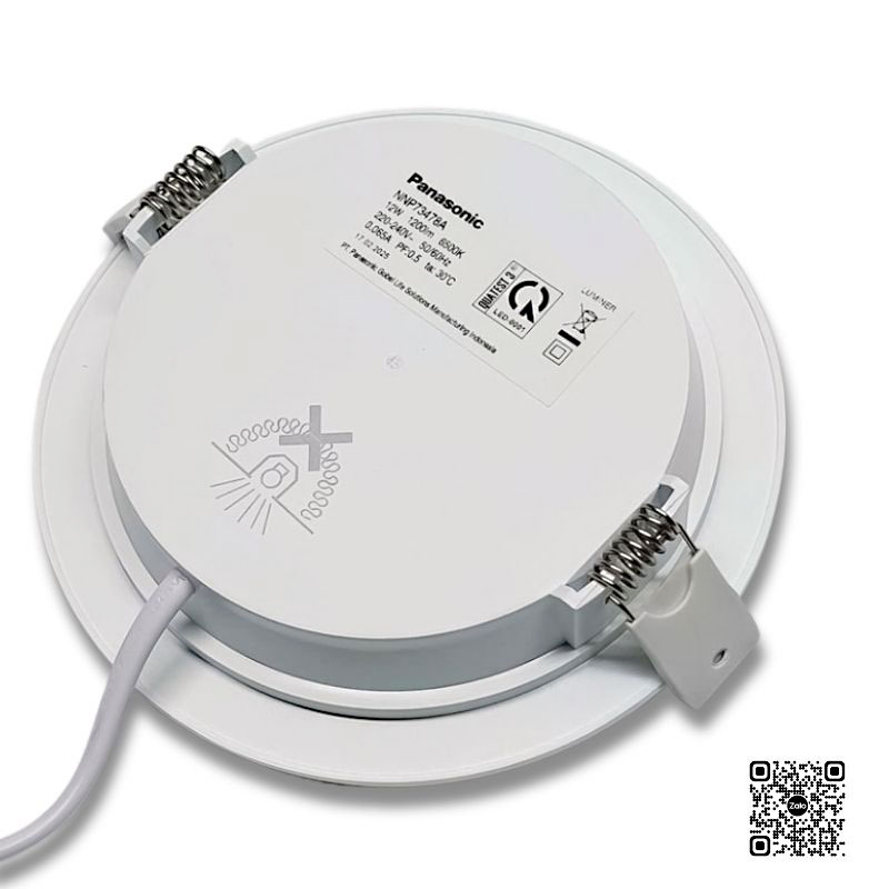 Đèn LED Âm Trần Panasonic Neo Slim 2G NNP73478A 12W | Đơn sắc - Ảnh 3