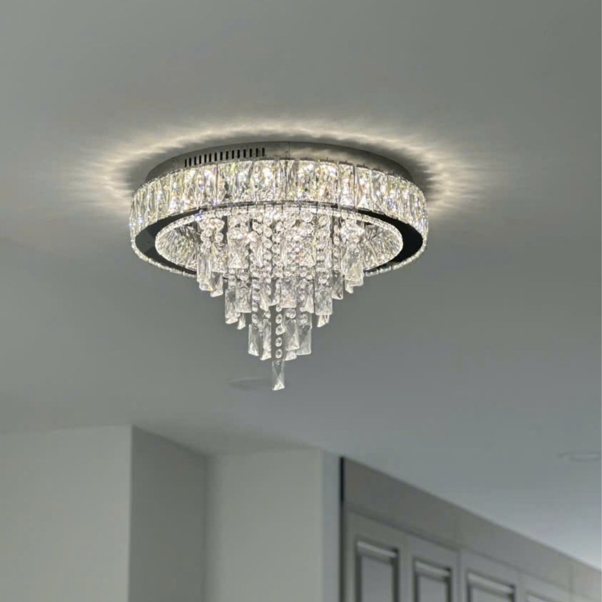 BNN - Ốp Trần Pha Lê Ø500 | OTPL6384 TRÒN - Ảnh 4