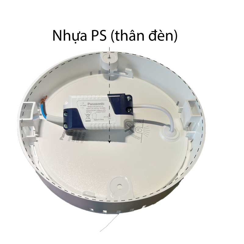 Panasonic - Đèn LED Ốp Trần Nổi Tròn 6W | NNNC7632088 / NNNC7633088 / NNNC7637088 - Ảnh 3