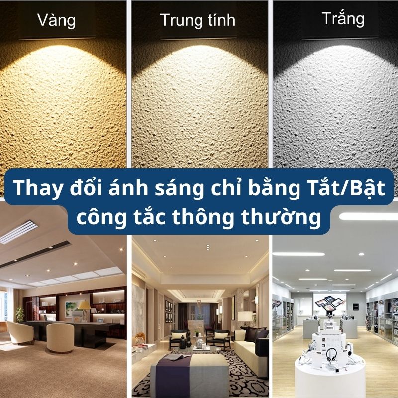 Đèn LED Âm Trần Panasonic Neo Slim 2G NNP73476A 12W | 3 Chế Độ Màu