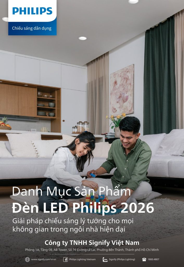 Bảng giá đèn LED Philips dân dụng 2026